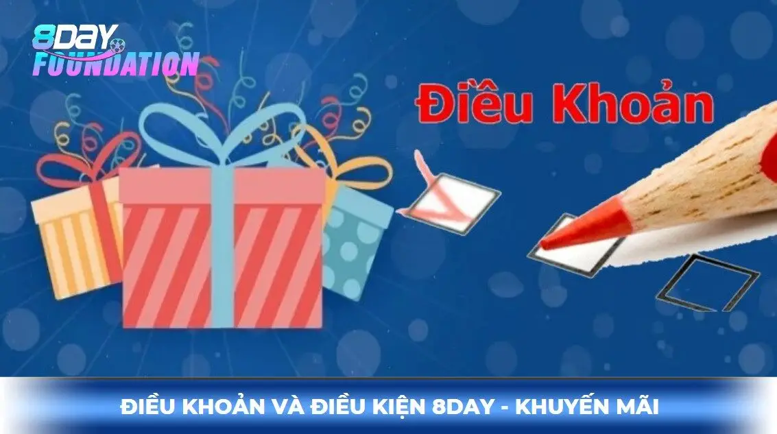 Điều khoản và điều kiện 8day về khuyến mãi