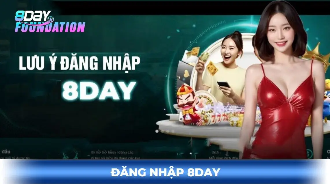 Lưu ý khi thực hiện thao tác đăng nhập 8day